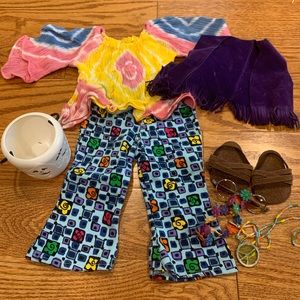 American girl doll hippie Halloween costume